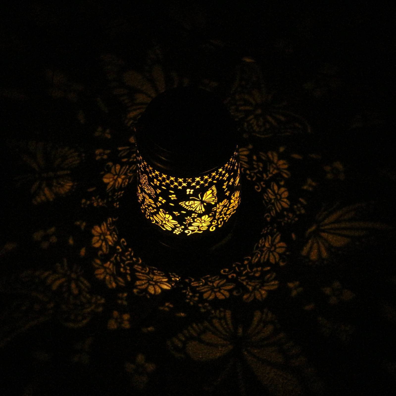 Outdoor Lighting Modern - Hummingbird Lantern Waterproof Butterfly Garden Lantern