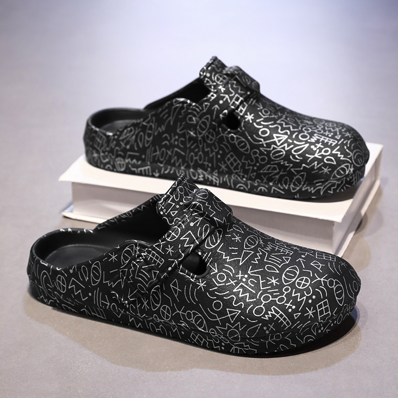 Outdoor Lighting Modern - Men Women Sandals Slippers Luxury Texture