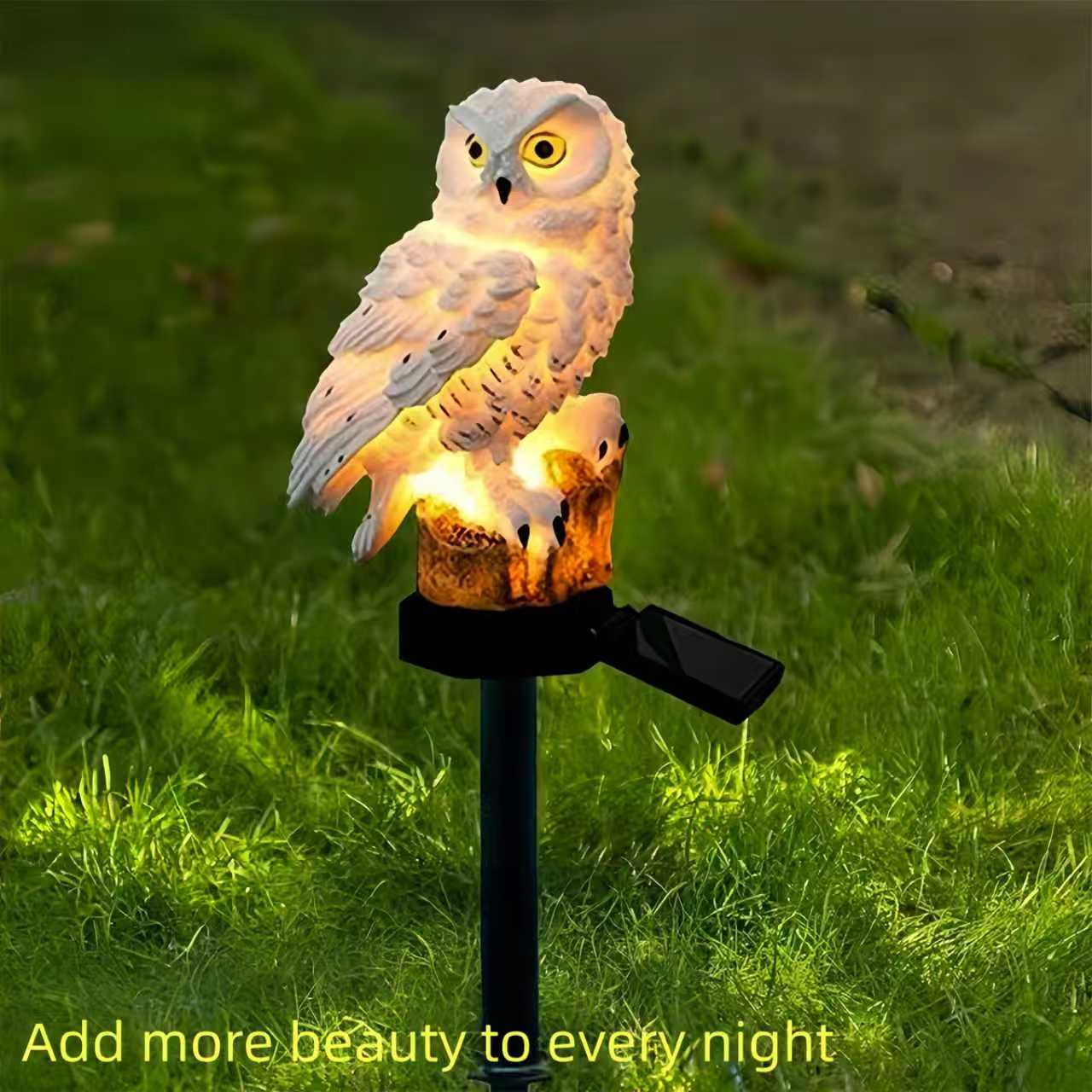 Outdoor Lighting In Ground - Solar Owl Garden Stake Light Outdoor