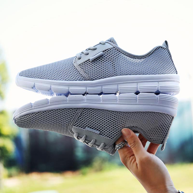 Outdoor Lighting On House Ideas - Big Size Summer Breathe Mens Sneakers