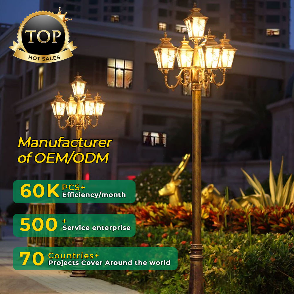 Customize Outdoor 5 Head Class - Outdoor Lighting Pole avis et prix