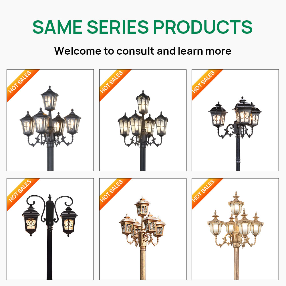 Customize Outdoor 5 Head Class - Outdoor Lighting Pole avis et prix