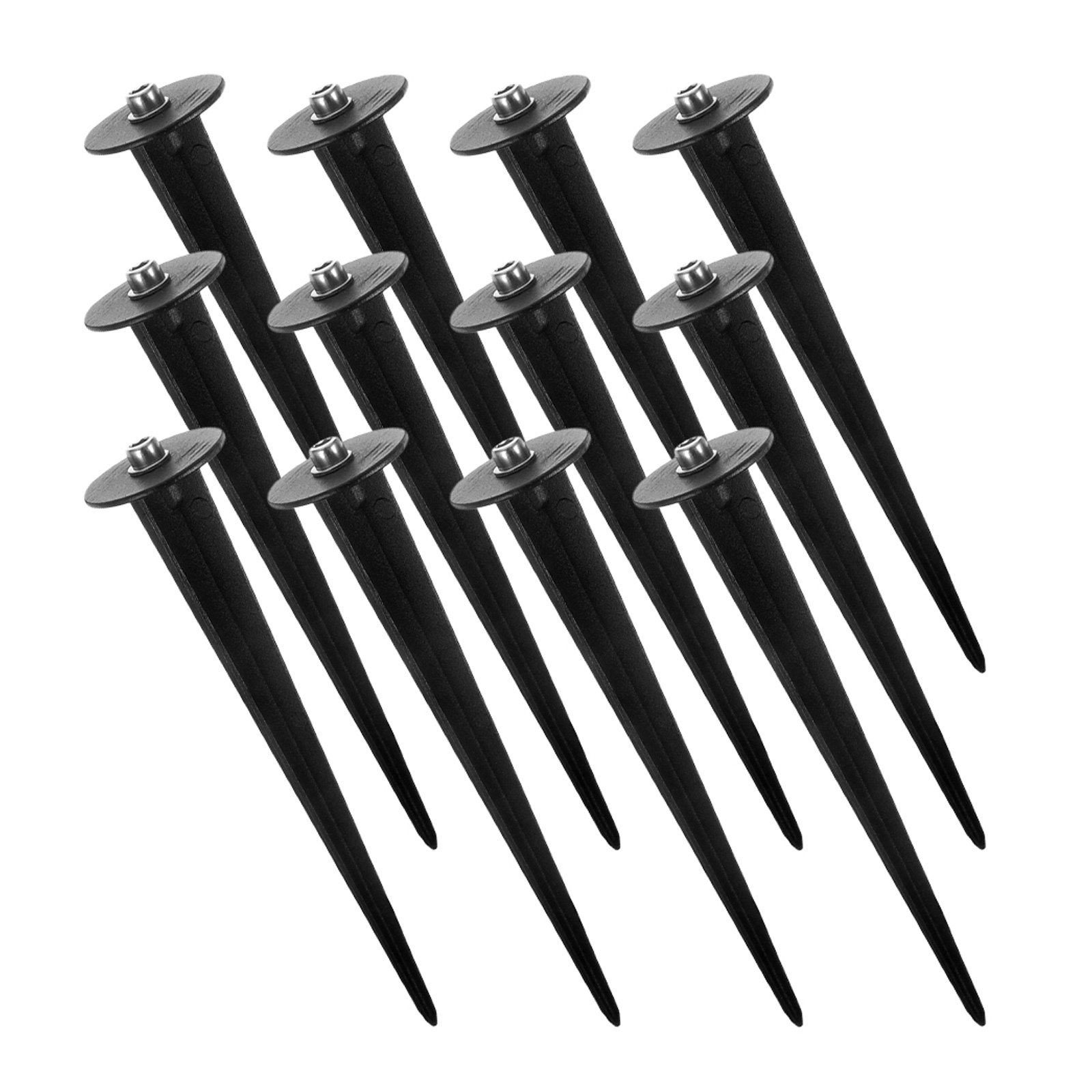 12Pcs Solar Stake Lights Alumi - Outdoor Lighting Ground Fixtures avis et prix
