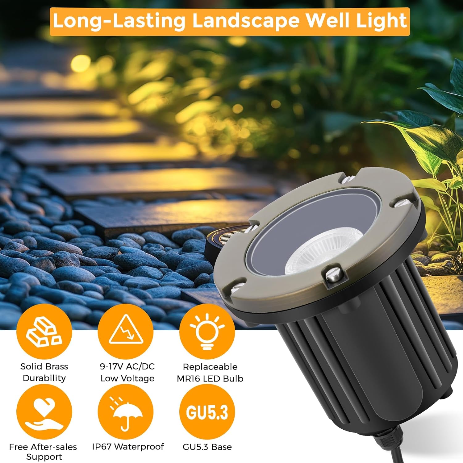 12V Wired Waterproof In Ground - Outdoor Lighting Ground Fixtures avis et prix