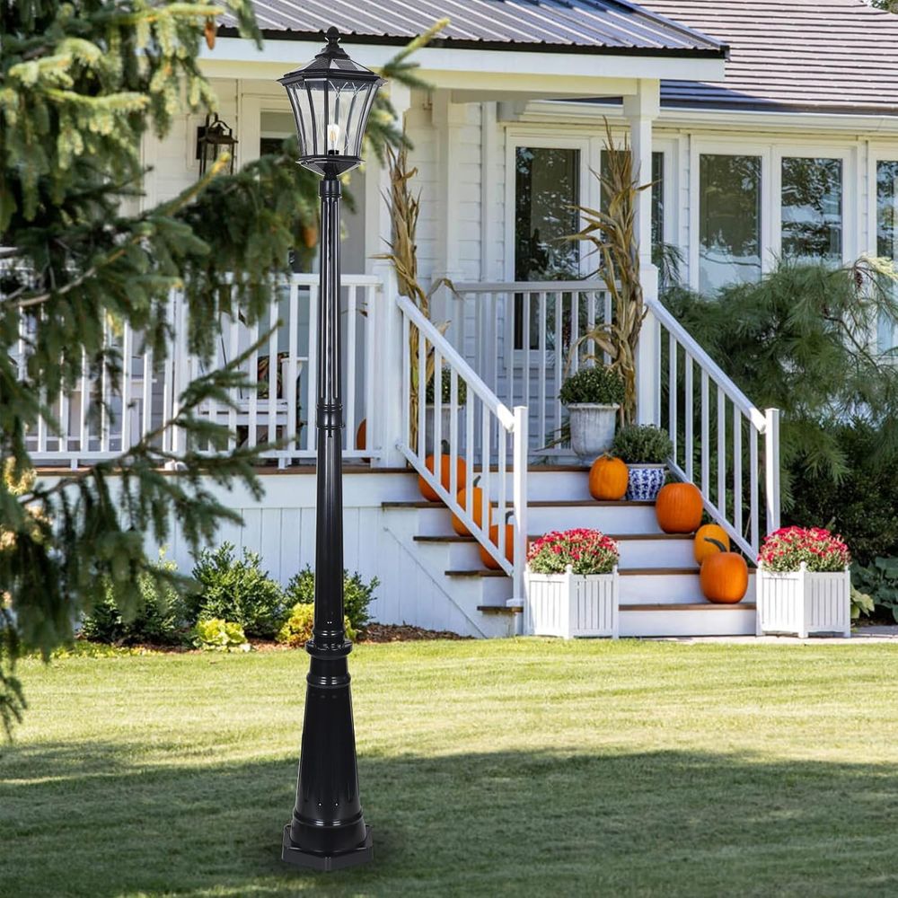 r Post Pole Light with Remote  - Outdoor Lighting Pole avis et prix