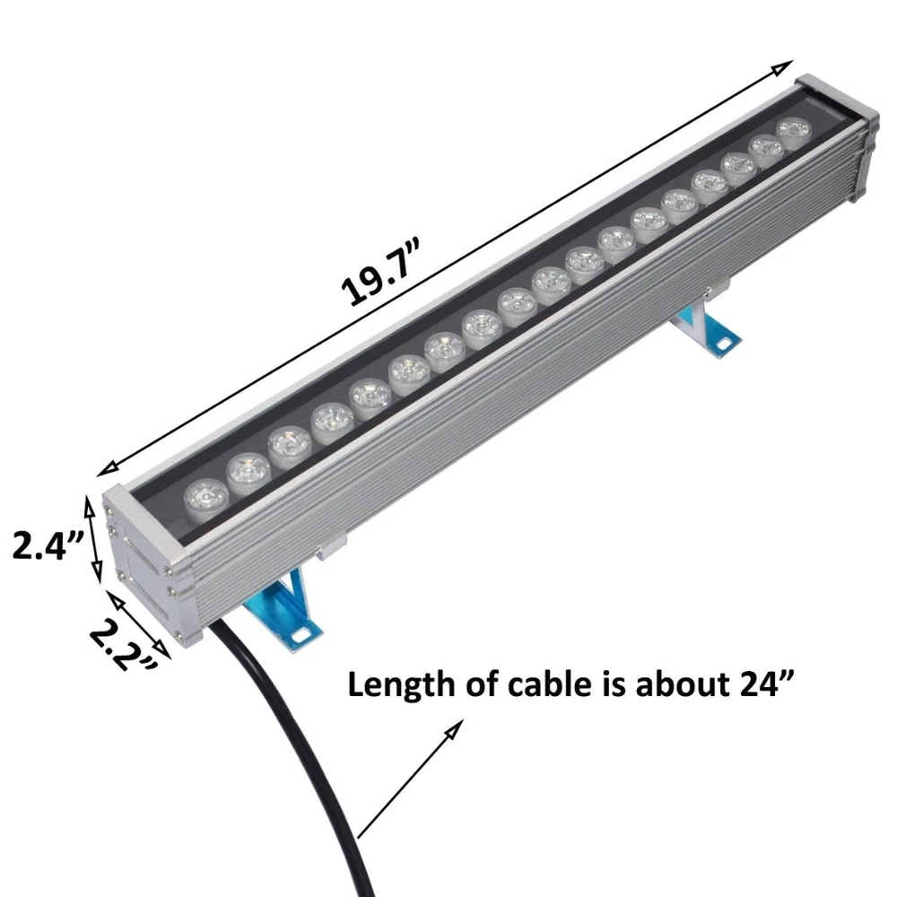 12w 50cm LED Wall Washer Light - Outdoor Lighting Sconce avis et prix