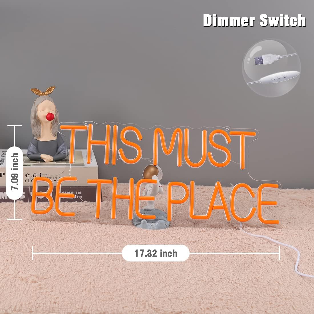THIS MUST BE THE PLACE Neon Si - Outdoor Lighting Quotes avis et prix