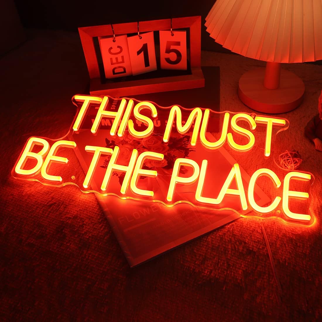 THIS MUST BE THE PLACE Neon Si - Outdoor Lighting Quotes avis et prix