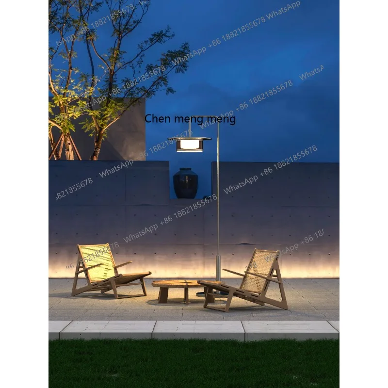 s51 Modern Solar Outdoor Garde - Outdoor Lighting Pole avis et prix