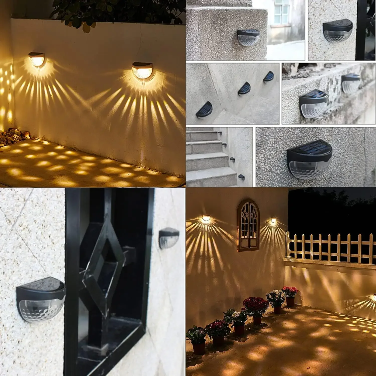 LED Solar Light Outdoor Wall L - Outdoor Lighting Sconce avis et prix