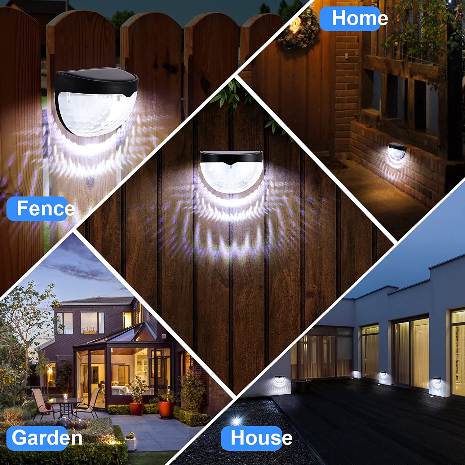 LED Solar Light Outdoor Wall L - Outdoor Lighting Sconce avis et prix