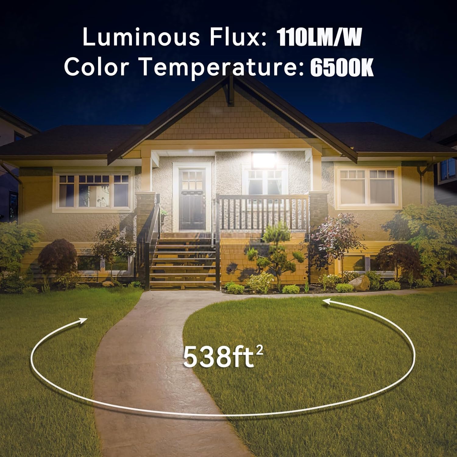 100W LED Flood Light, 11000lm  - Led Flood Light avis et prix