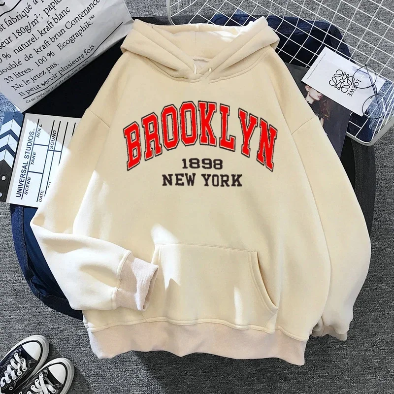 Brooklyn Letter Print Hooded S - Outdoor Lighting New York avis et prix