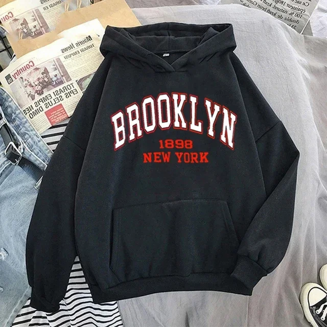 Brooklyn Letter Print Hooded S - Outdoor Lighting New York avis et prix
