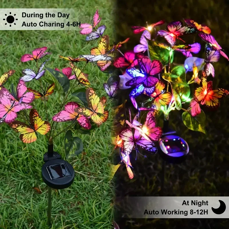 Solar LED Butterfly Garden Lig - Outdoor Lighting In Ground avis et prix