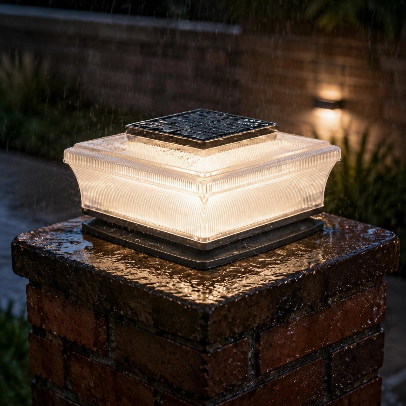 Solar Post Cap Light Wireless  - Outdoor Lighting Modern avis et prix