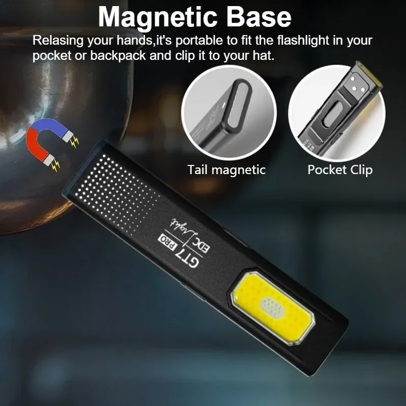Mini LED Flashlight USB C Rech - Led Flood Light avis et prix