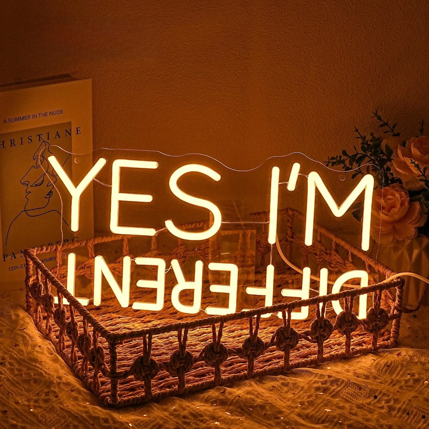 Yes I'm Different Neon Sign LE - Outdoor Lighting Quotes avis et prix