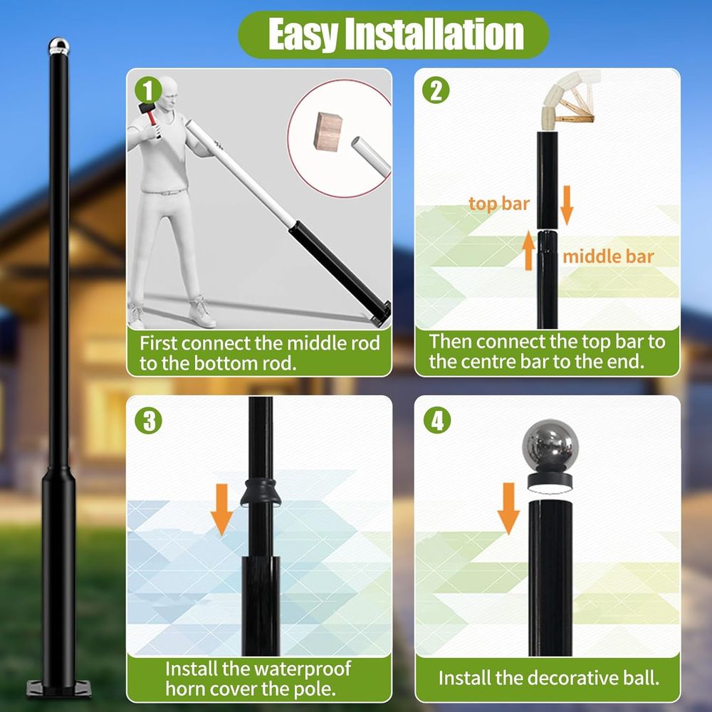 Street Light Pole 16 t Tall -  - Outdoor Lighting Pole avis et prix