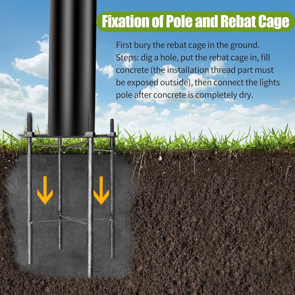 Street Light Pole 16 t Tall -  - Outdoor Lighting Pole avis et prix