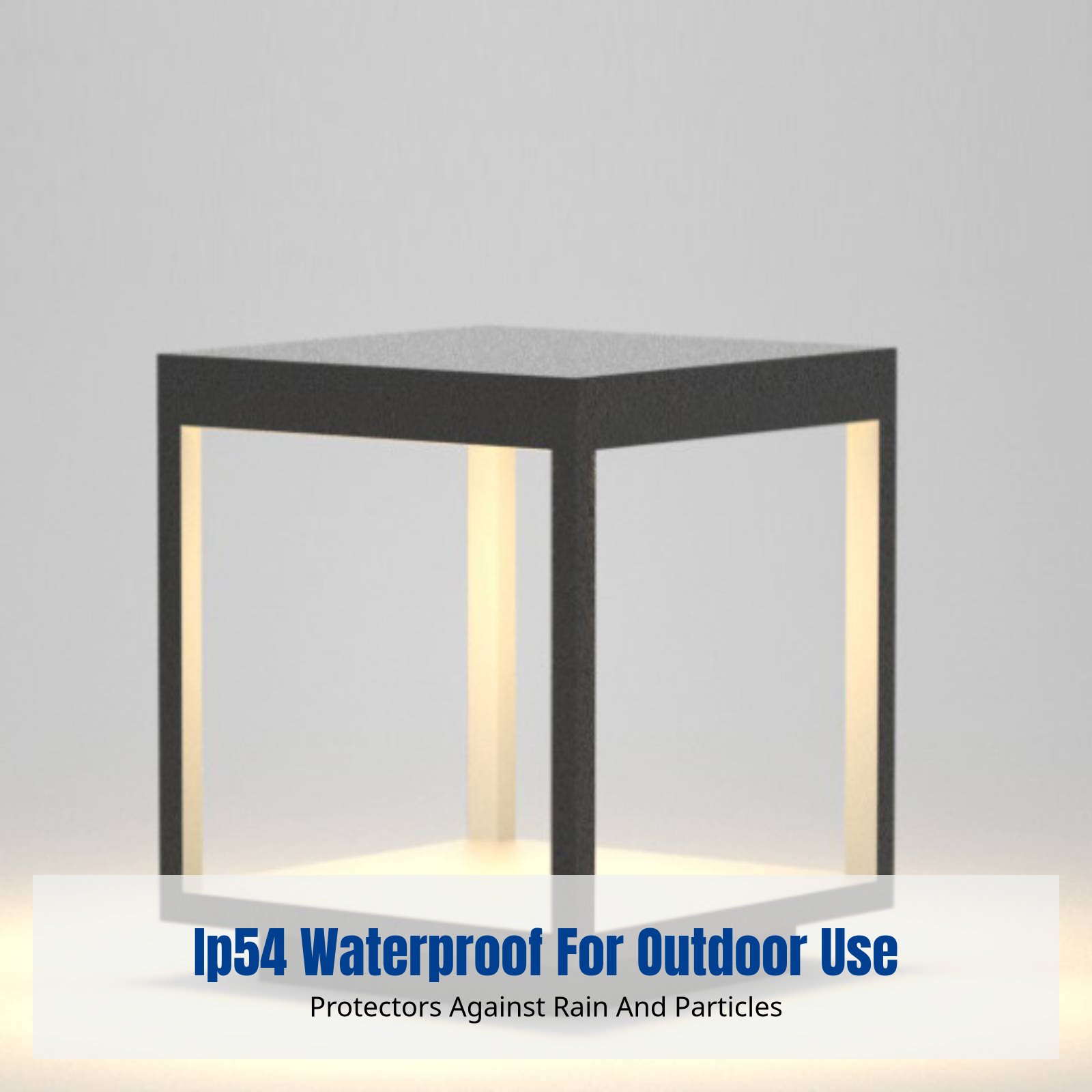 Outdoor Post Cap Light, Waterp - Outdoor Lighting Modern avis et prix