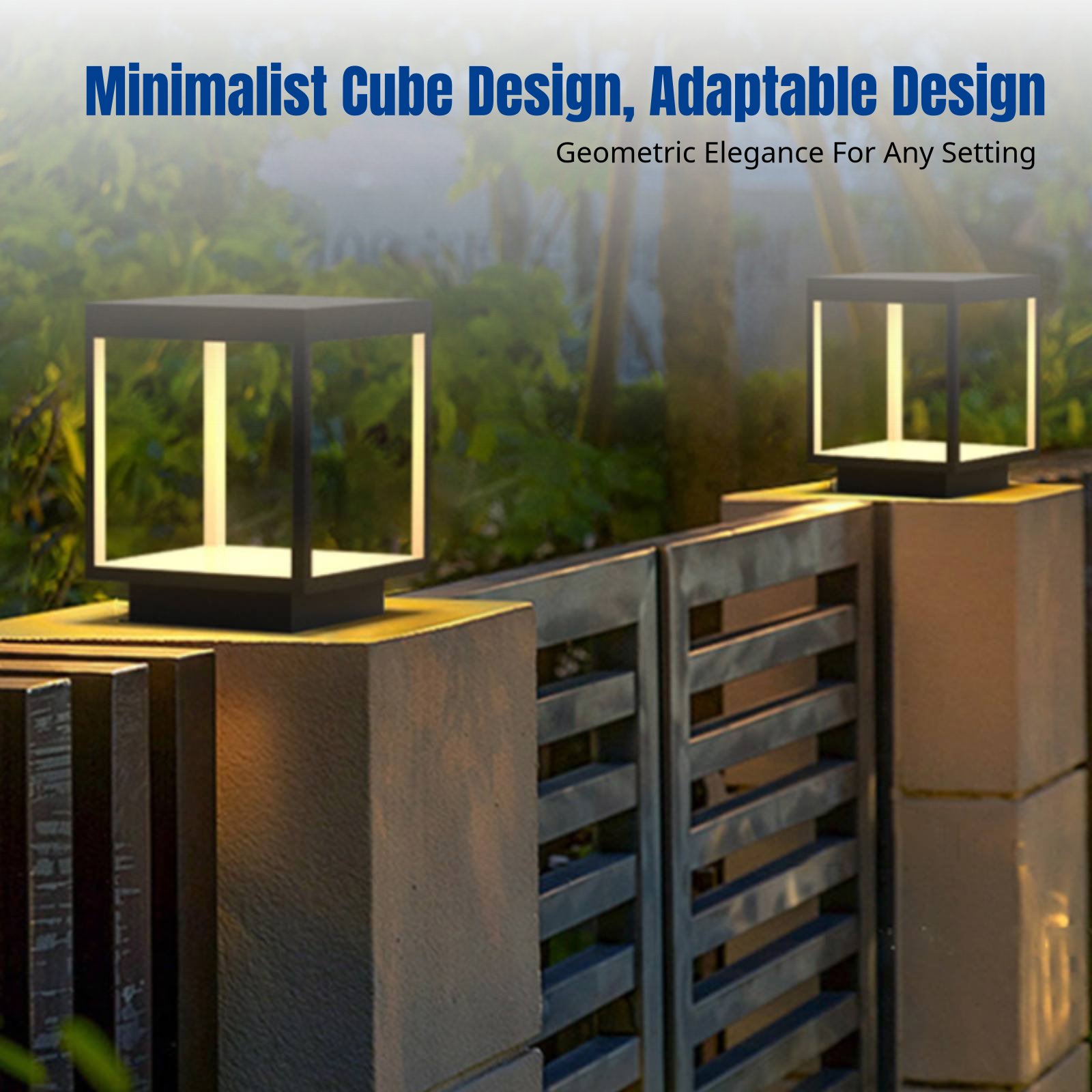 Outdoor Post Cap Light, Waterp - Outdoor Lighting Modern avis et prix