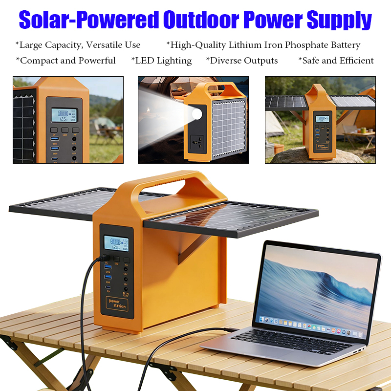 150W Portable Solar Power Stat - Outdoor Lighting Wire avis et prix