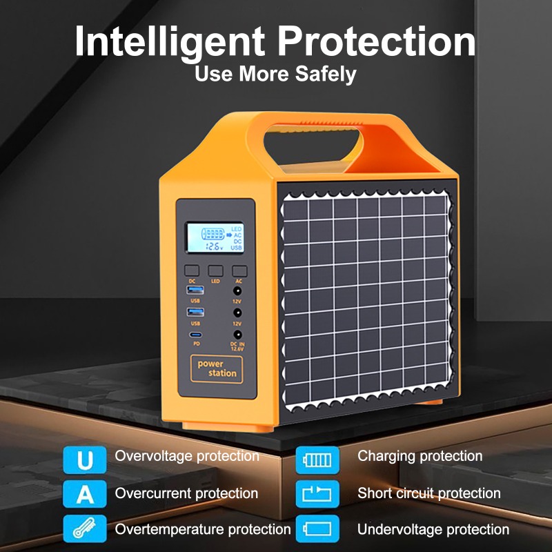150W Portable Solar Power Stat - Outdoor Lighting Wire avis et prix