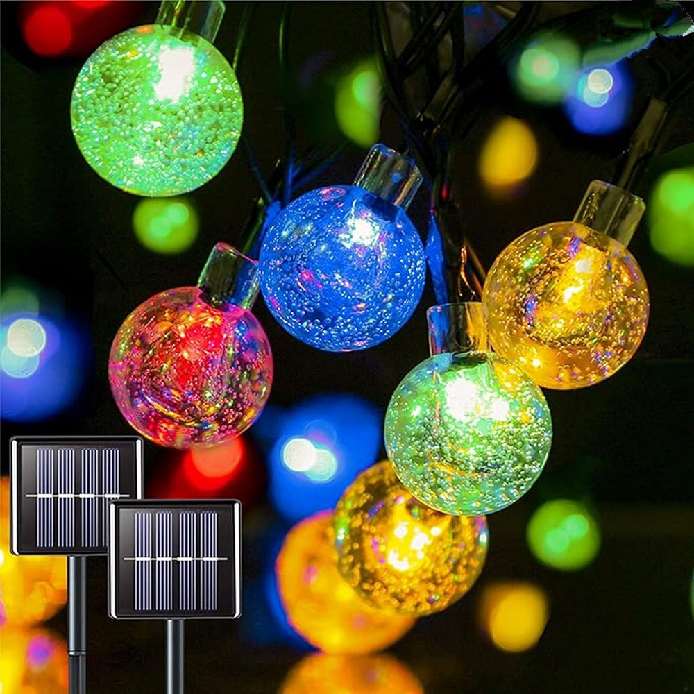 1pc Solar Crystal Ball Fairy S - Outdoor Lighting Sconce avis et prix