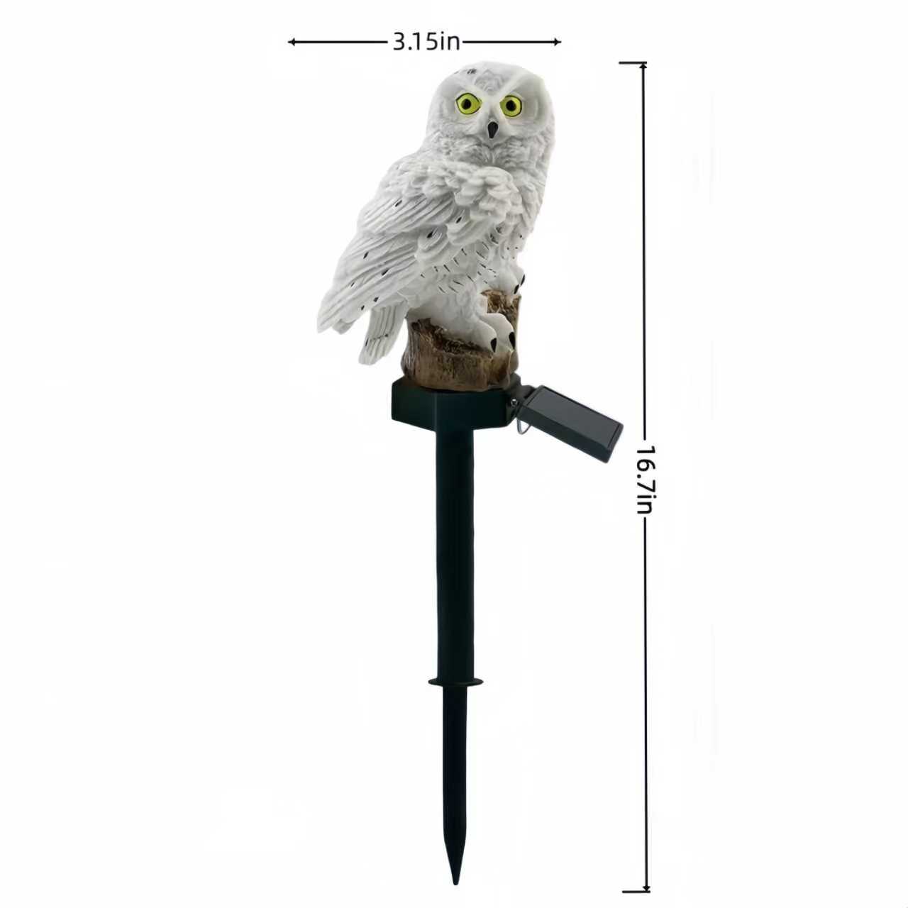 Solar Owl Garden Stake Light O - Outdoor Lighting In Ground avis et prix