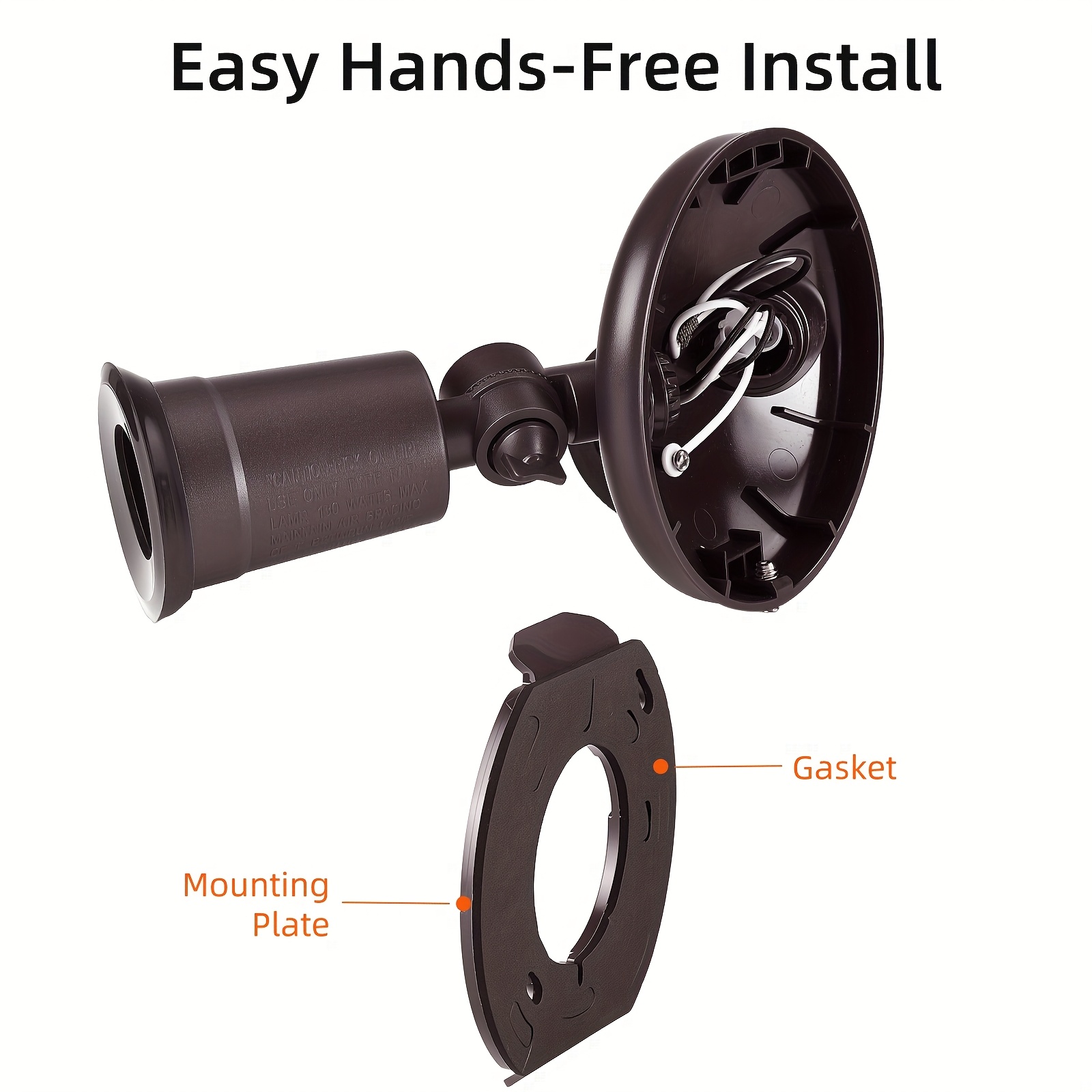 Set of Four Outdoor Floodlight - Outdoor Lighting Wire avis et prix
