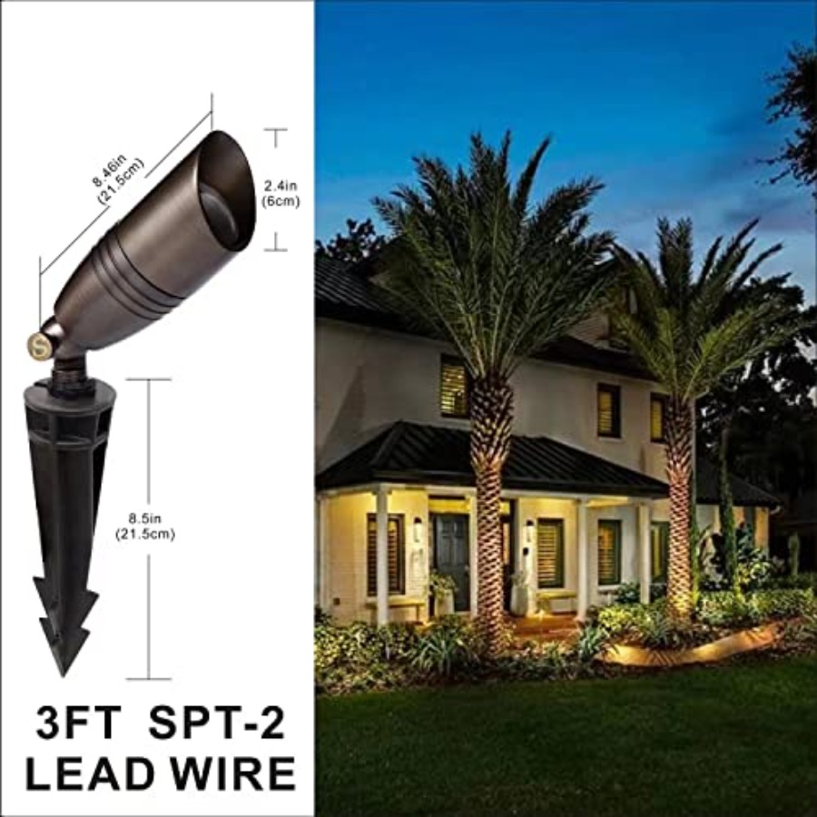 12V Low Voltage Landscape Spot - Outdoor Lighting Ground Fixtures avis et prix