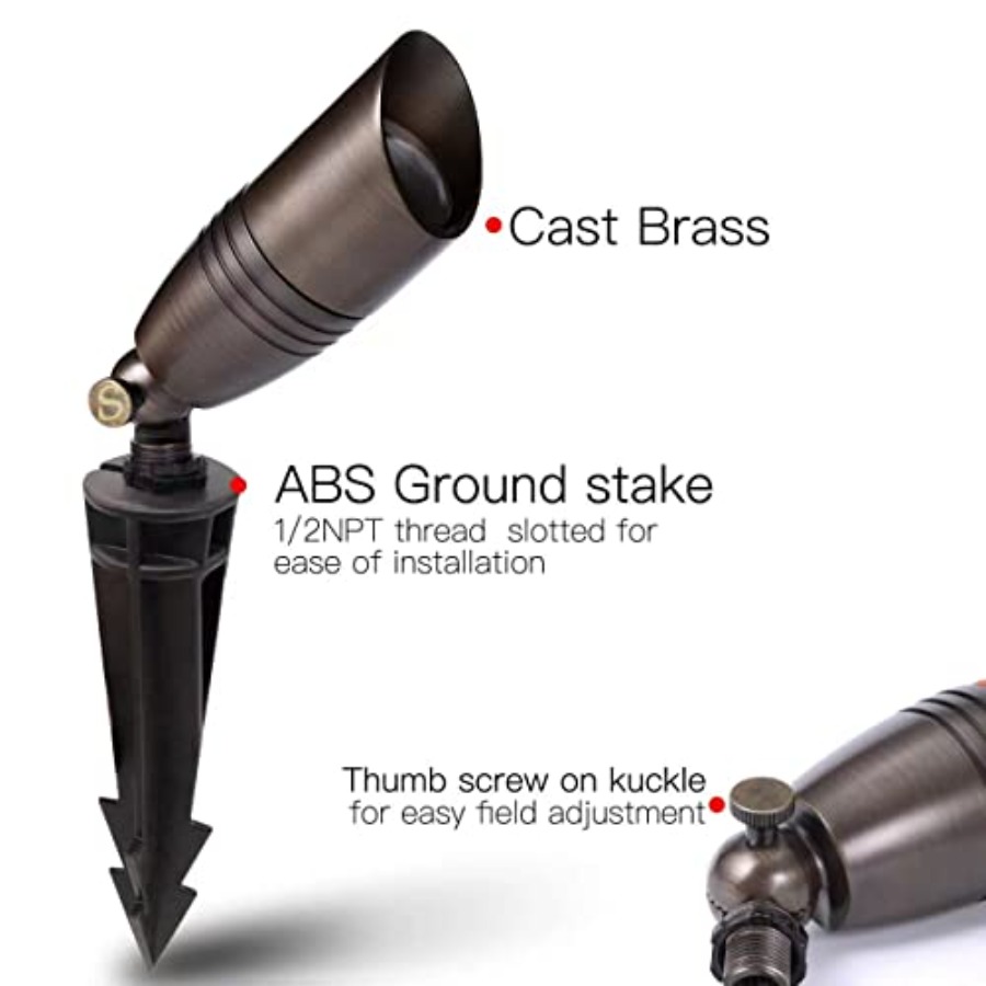 12V Low Voltage Landscape Spot - Outdoor Lighting Ground Fixtures avis et prix