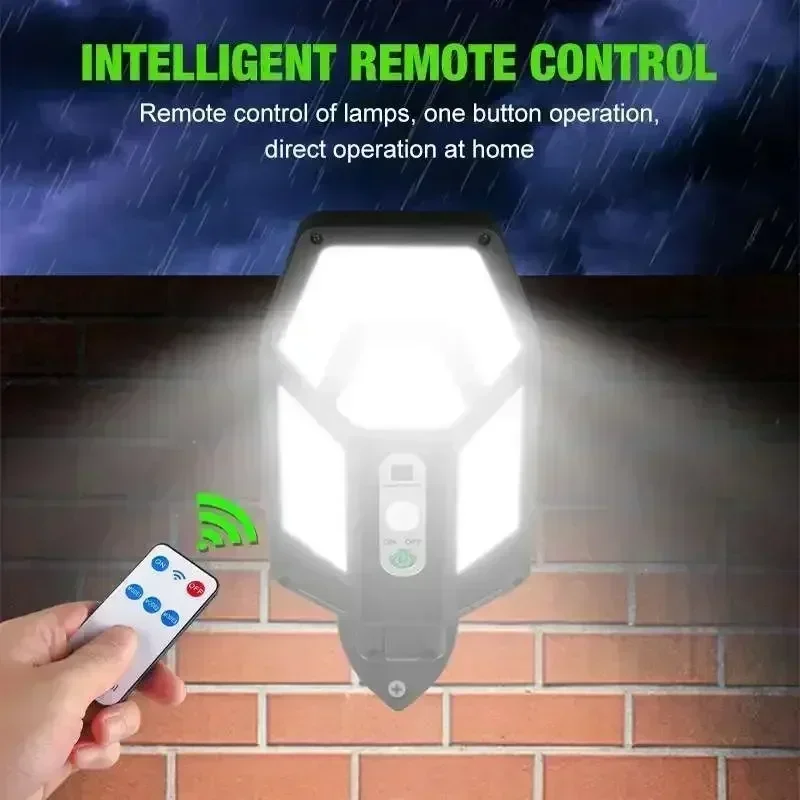 12000LM Powerful Solar Wall La - Outdoor Lighting Wire avis et prix