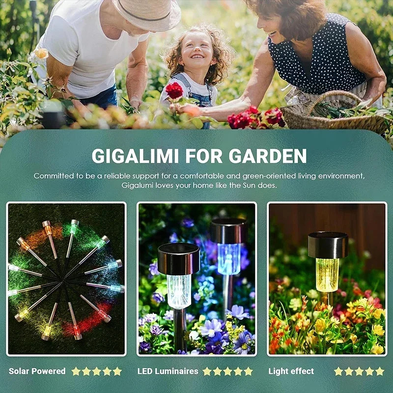 Solar Outdoor Lights Garden La - Outdoor Lighting In Ground avis et prix
