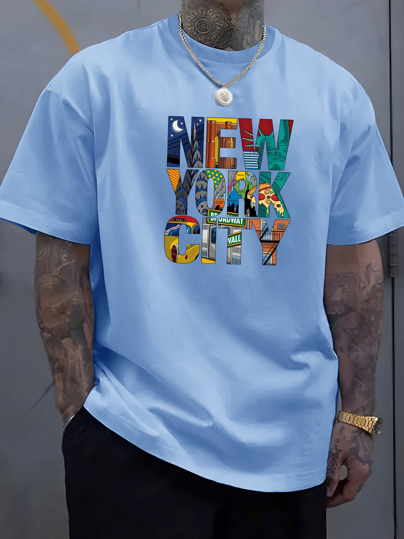 Summer men's 100% cotton comfo - Outdoor Lighting New York avis et prix