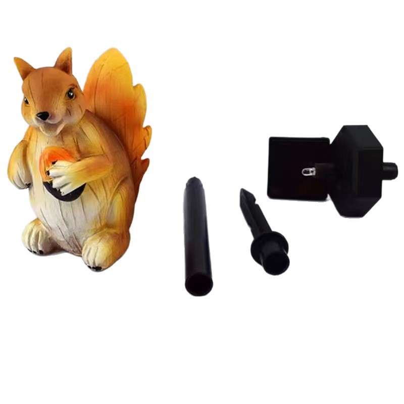 LED Solar Resin Squirrel Groun - Outdoor Lighting Ground Fixtures avis et prix