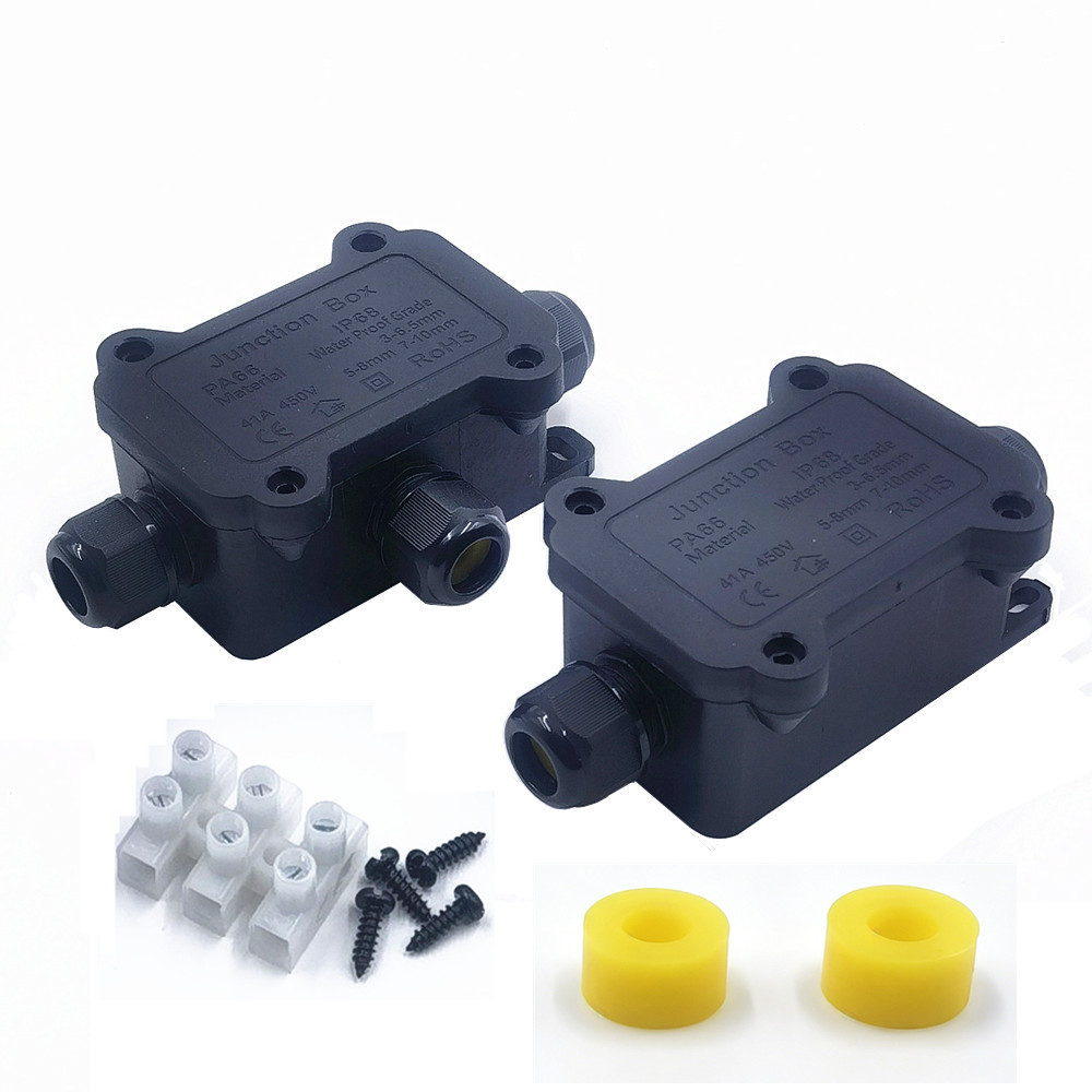 IP68 Waterproof Junction Box 2 - Outdoor Lighting Wire avis et prix
