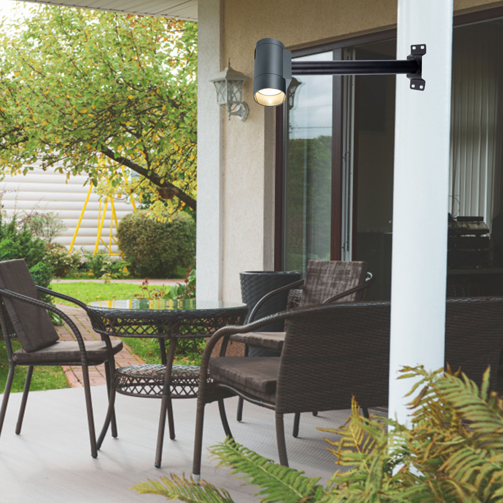 1Set Solar Street Light Mounti - Outdoor Lighting Pole avis et prix