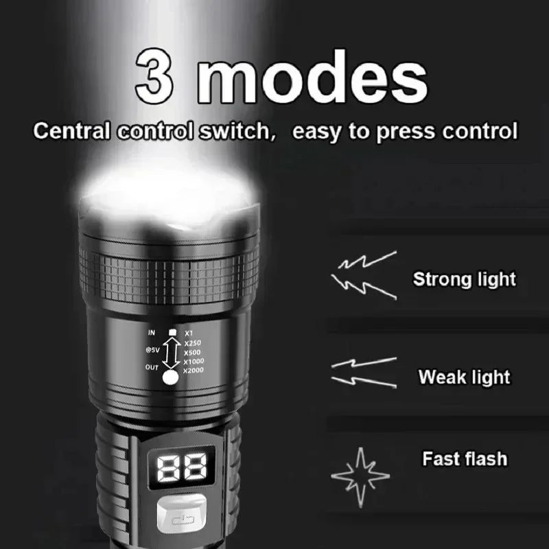 P50 High Brightness Flashlight - Outdoor Lighting Pole avis et prix