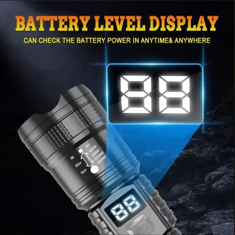 P50 High Brightness Flashlight - Outdoor Lighting Pole avis et prix