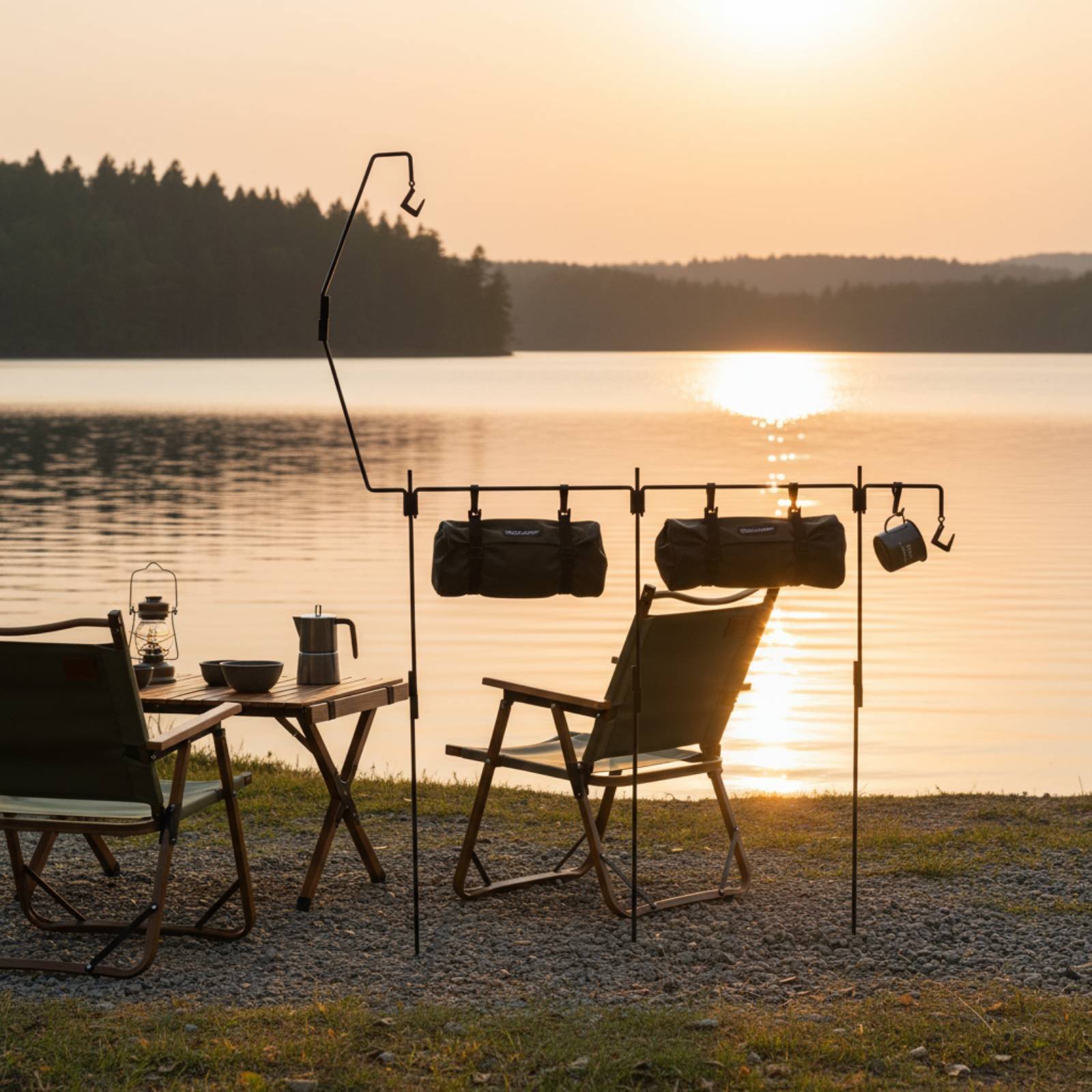 Camping Lantern Stand Easy to  - Outdoor Lighting Pole avis et prix