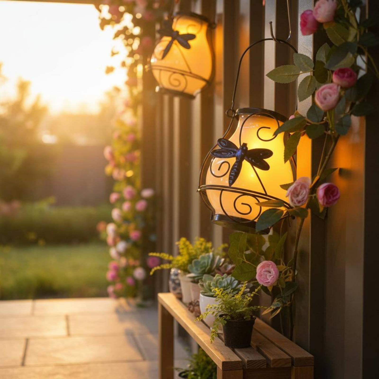 Solar Butterfly Lantern Waterp - Outdoor Lighting And Decor avis et prix