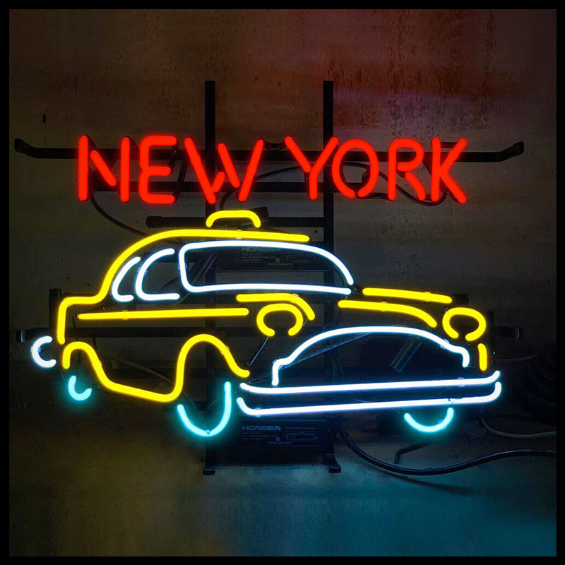 Neon Sign for New York Taxi Ne - Outdoor Lighting New York avis et prix