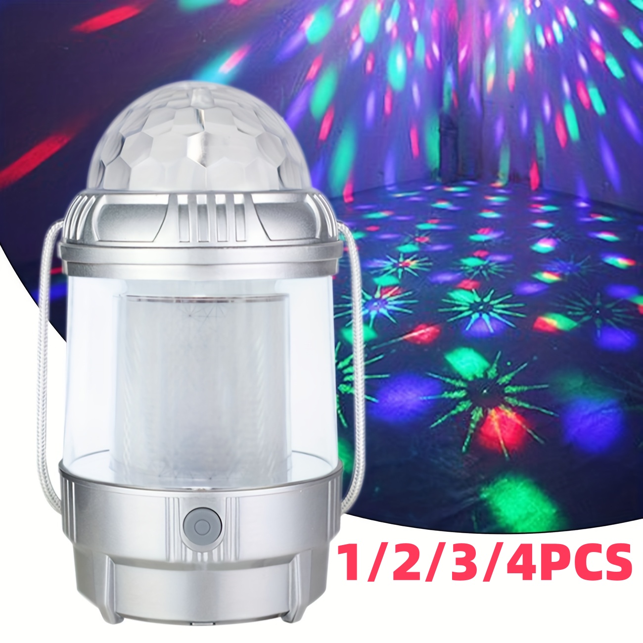1-4PCS LEDCamping Lantern Rech - Outdoor Lighting And Decor avis et prix
