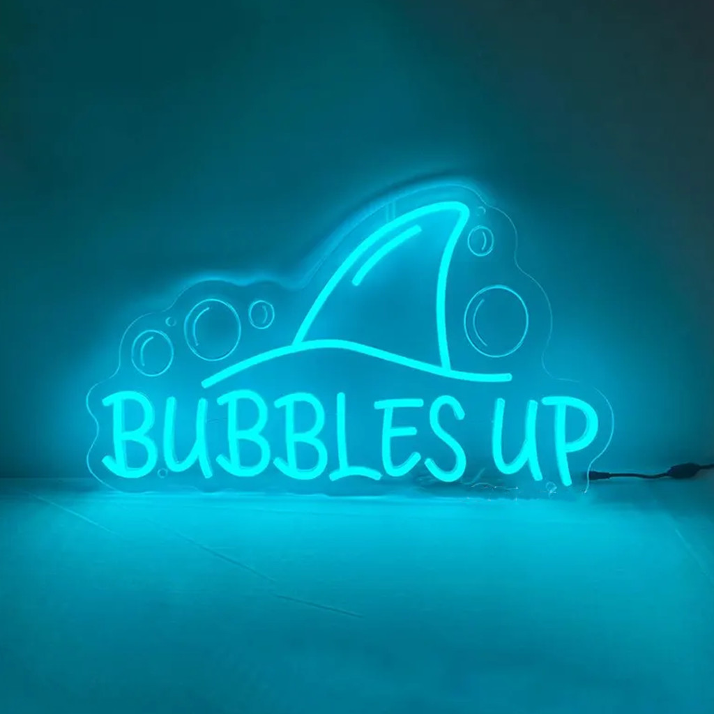 Bubbles Up Neon Sign, Tropical - Outdoor Lighting Quotes avis et prix