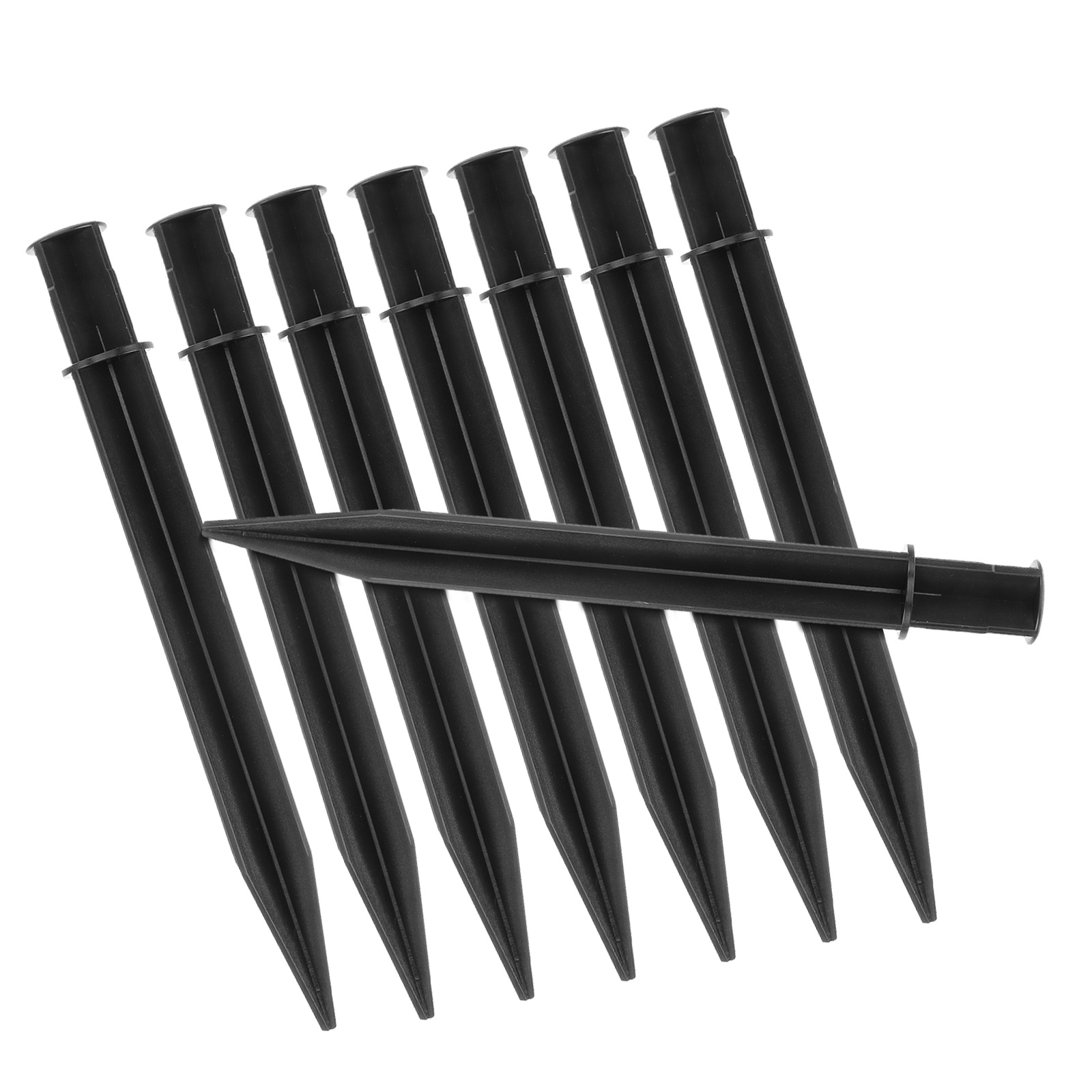 8Pcs Lawn Lamp Ground Plug Pla - Outdoor Lighting Ground Fixtures avis et prix
