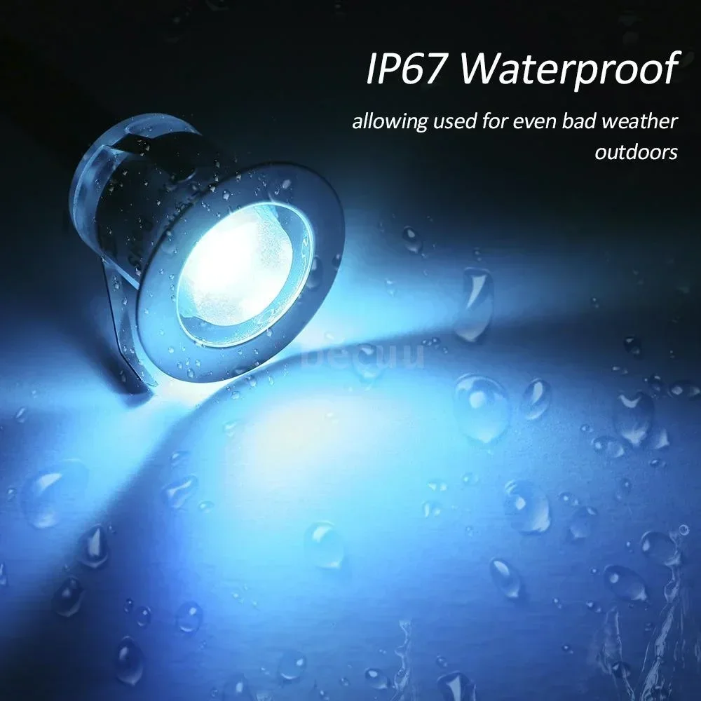 32mm RGBW LED Deck Light 0 6W  - Outdoor Lighting Ground Fixtures avis et prix