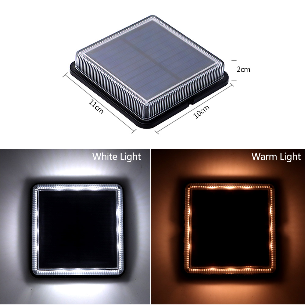 Solar Deck Light Outdoor Water - Outdoor Lighting Ground Fixtures avis et prix