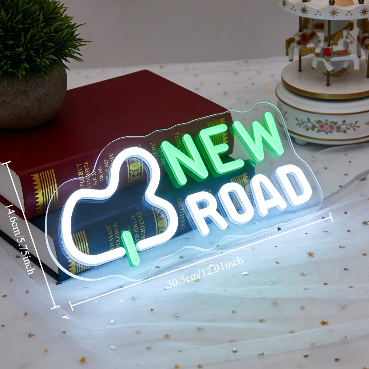 NEW ROAD Inspirational LED Neo - Outdoor Lighting Quotes avis et prix